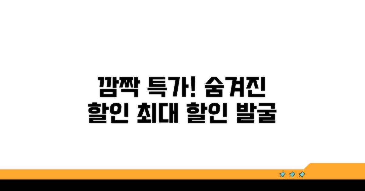 숨겨진 할인 찾기: 깜짝 특가 발굴