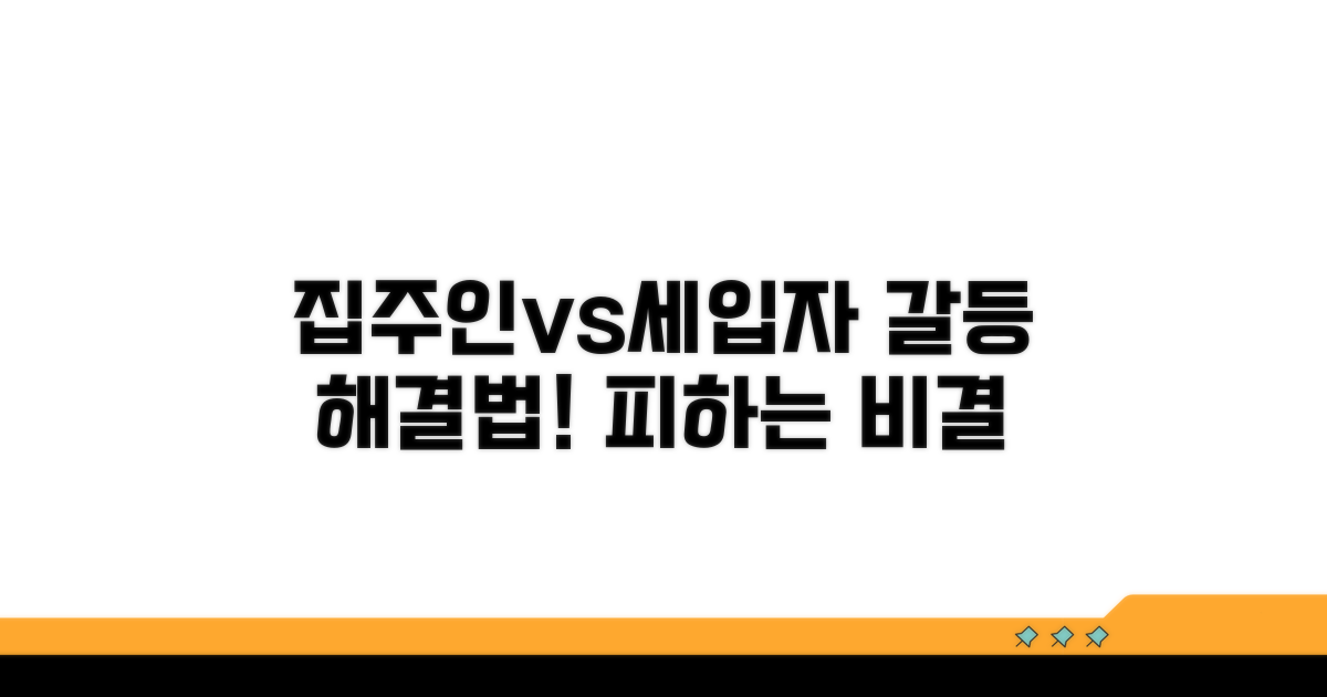 임대인 임차인 갈등 예방법