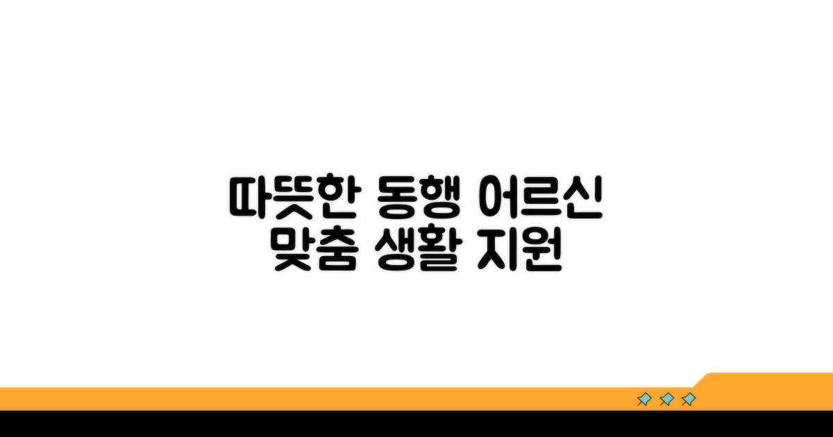 독거 어르신 맞춤 생활 지원 프로그램