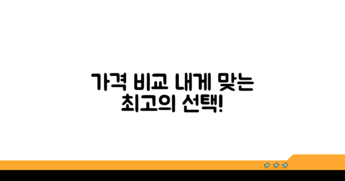 가격 비교: 내게 맞는 선택은?