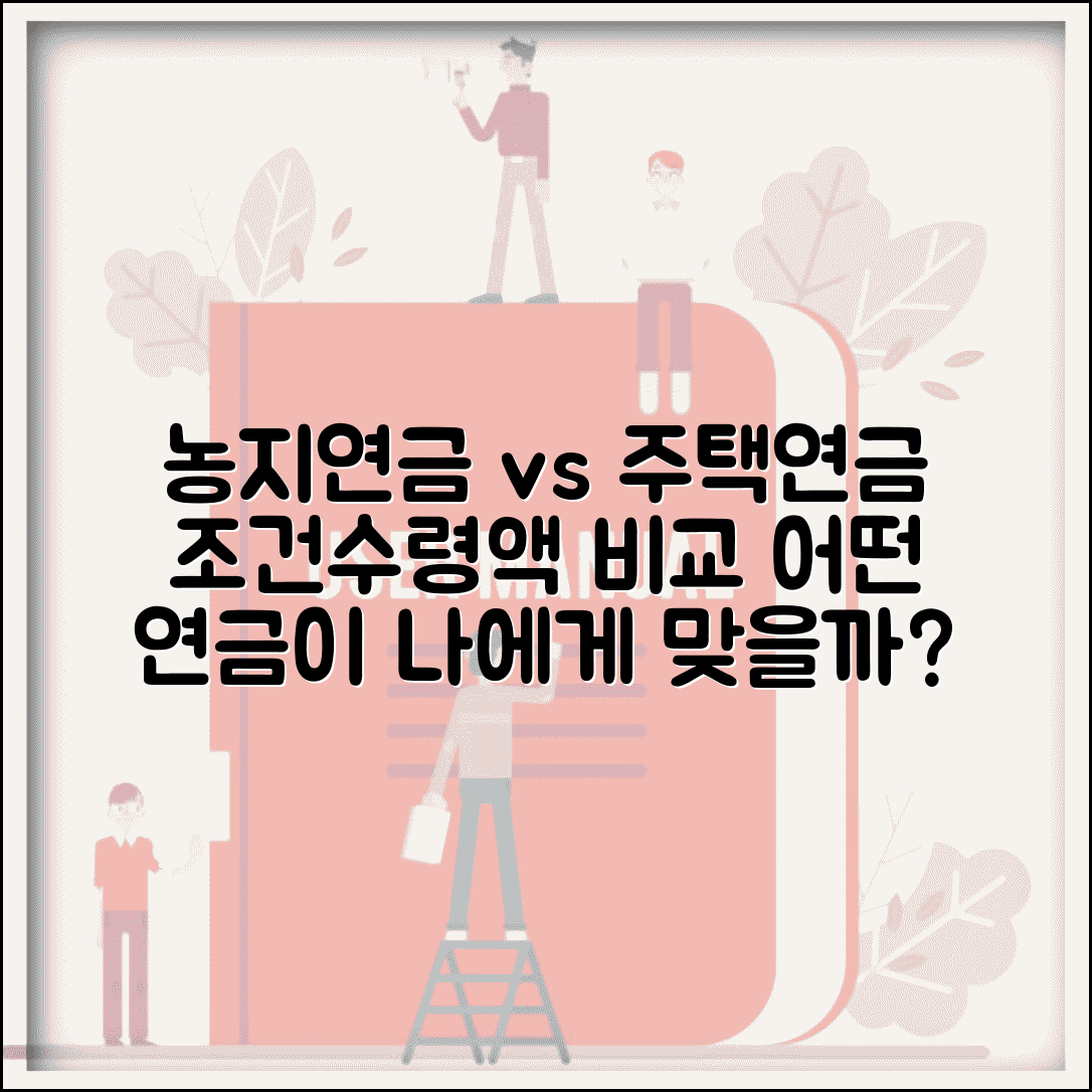 농지연금 vs 주택연금 | 농지연금과 주택연금 가입 조건과 수령액 비교