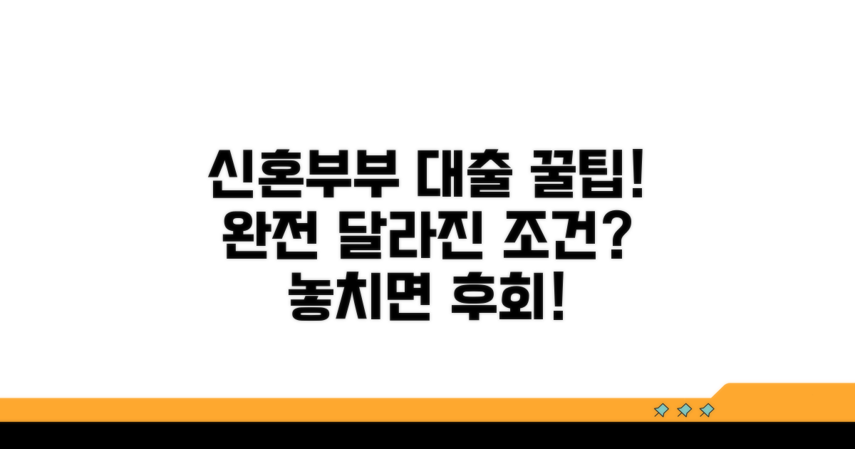 확 달라진 신혼부부 대출 조건 살펴보기