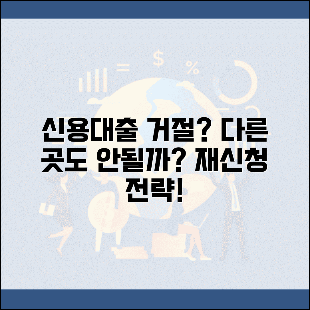신용대출 한 곳에서 거절당하면 다른 곳도 안되나요 | 대출 거절 | 재신청 | 조회 기록 | 영향 | 전략