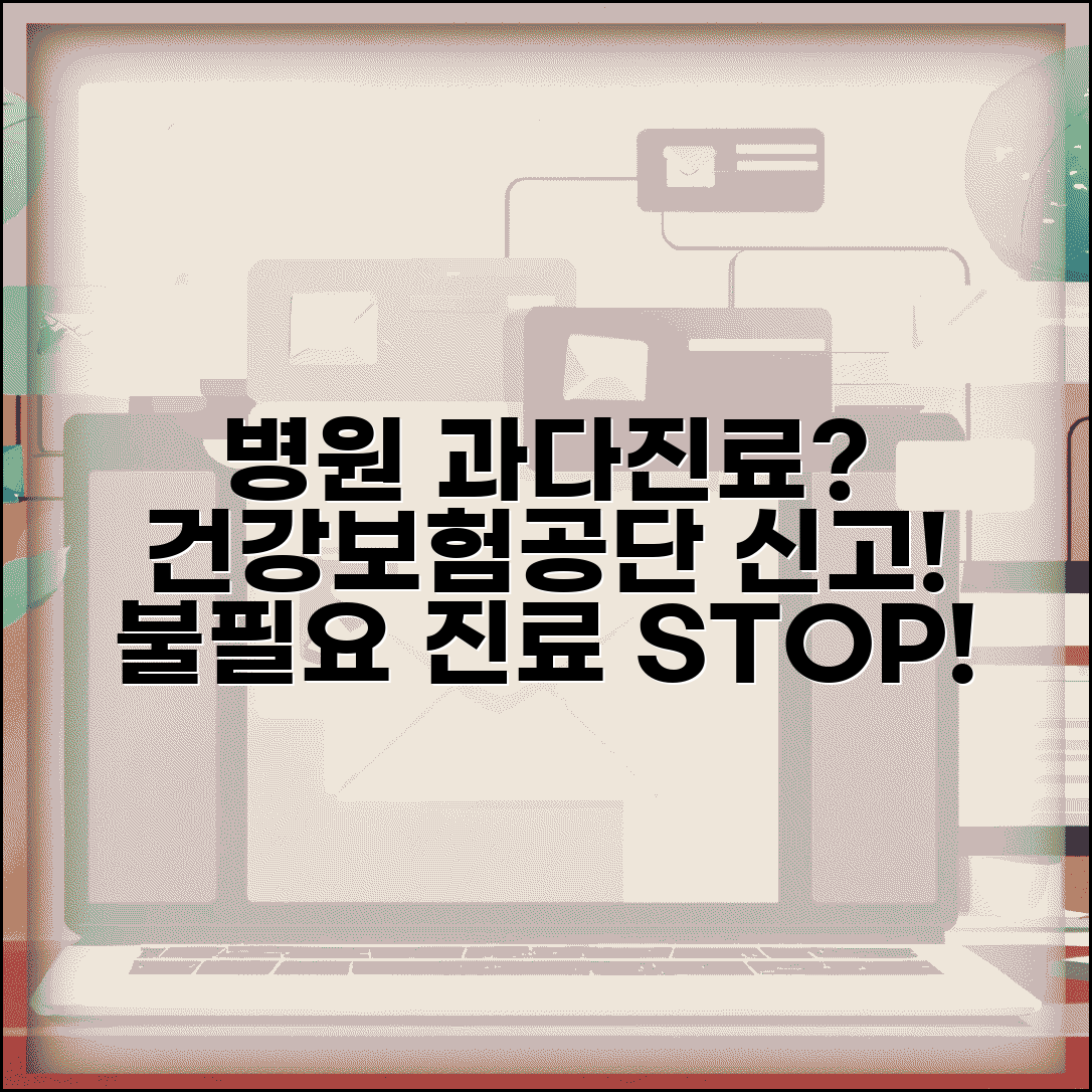 병원 과다진료 신고 | 불필요한 과잉진료 건강보험공단 신고