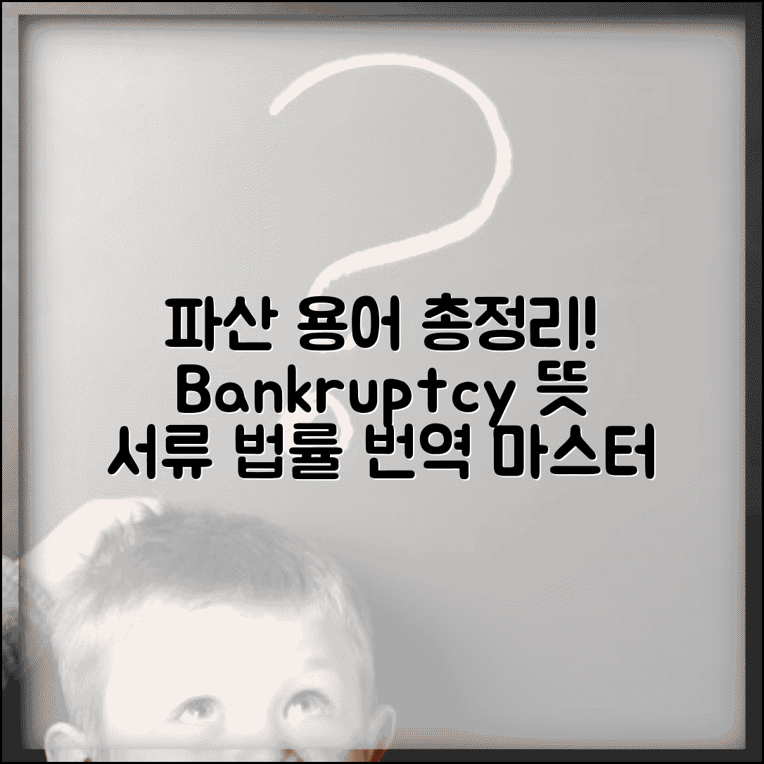 파산 영어 표현 총정리 | bankruptcy 뜻 | 관련 용어 | 법률 번역 | 영문 서류 작성법