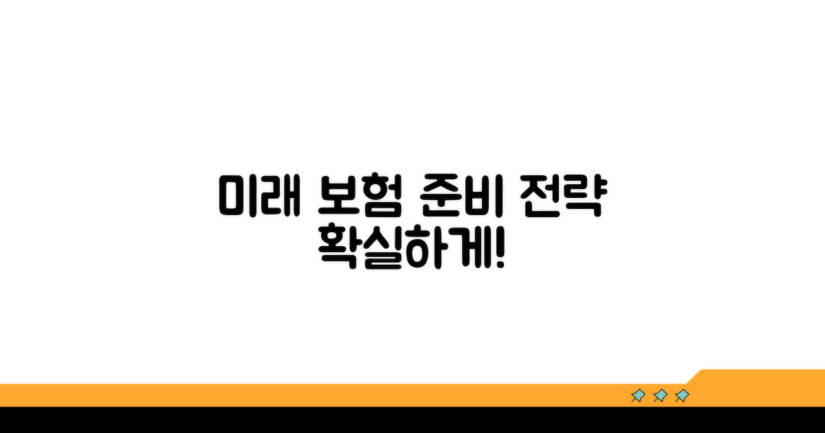 미래를 위한 보험 준비 전략