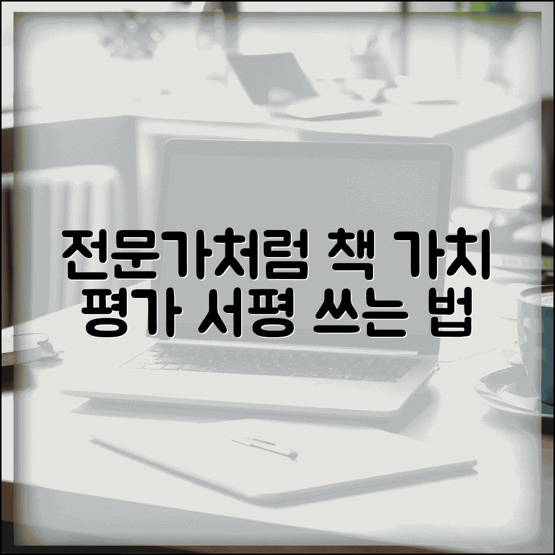 서평 쓰는 법 전문가처럼 책 가치 평가 기술