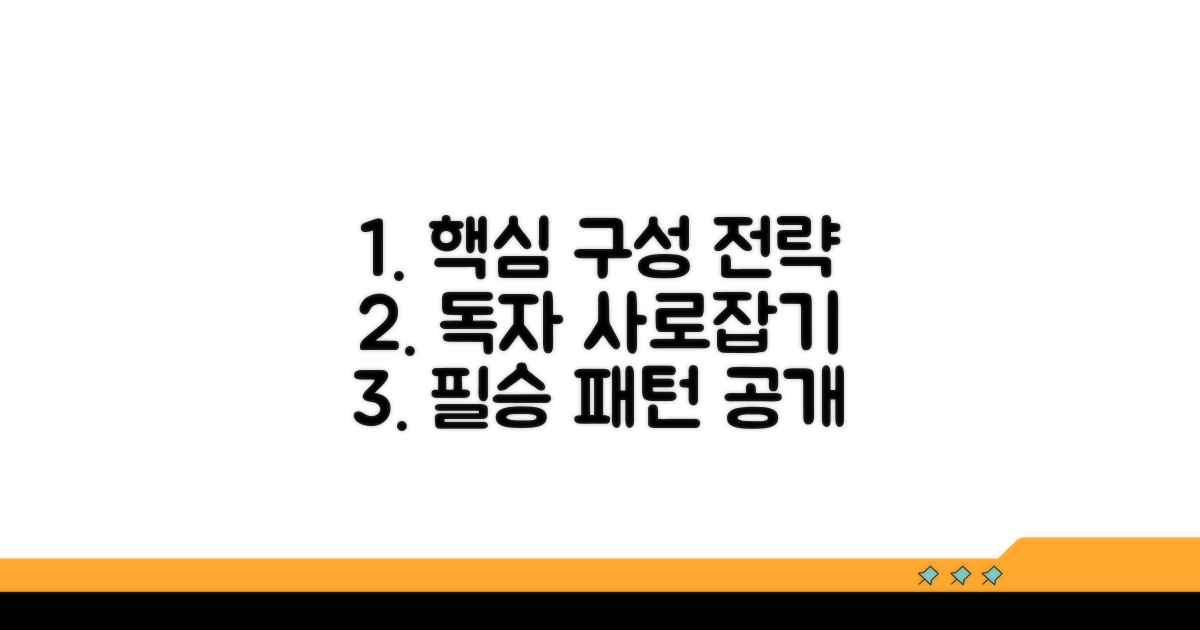 독자 사로잡는 구성 전략