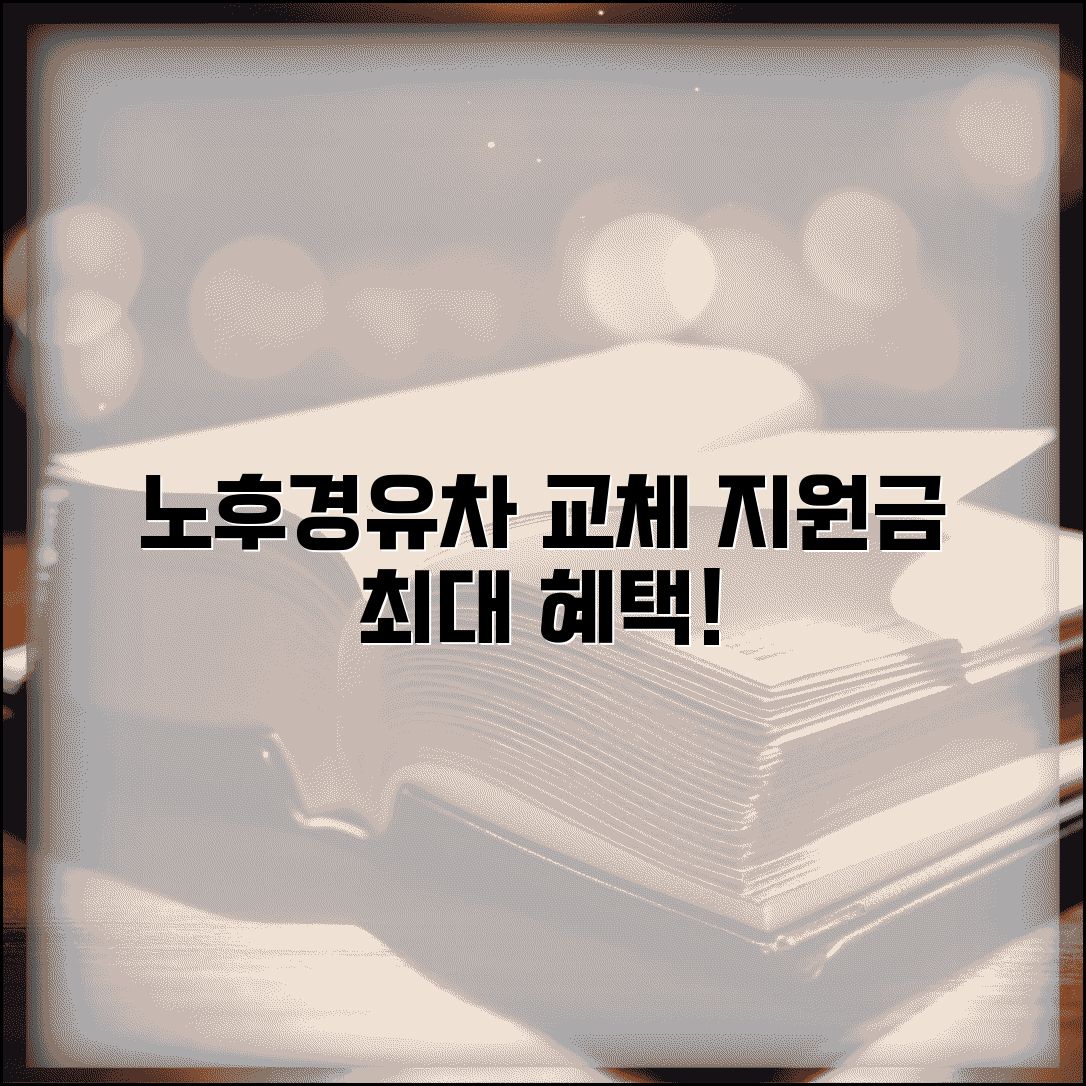 노후경유차 교체 지원 | 신차 구매 지원금 | 차량 교체 혜택