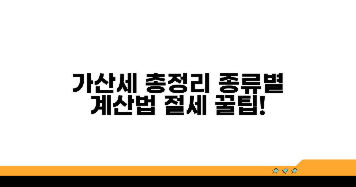 가산세 종류와 계산 방법