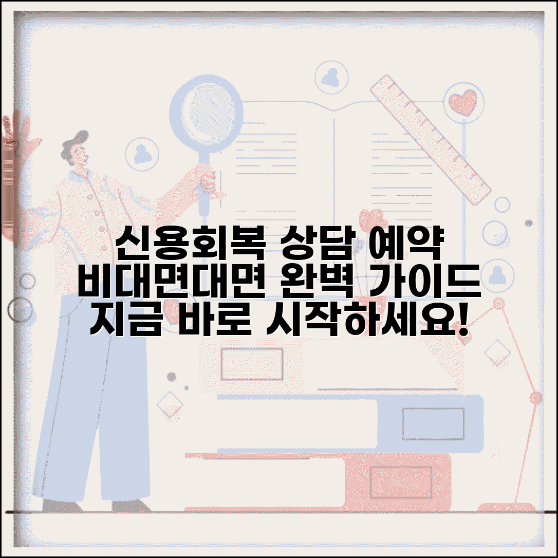신용회복위원회 상담 예약 방법 | 대면/비대면 상담 절차 안내