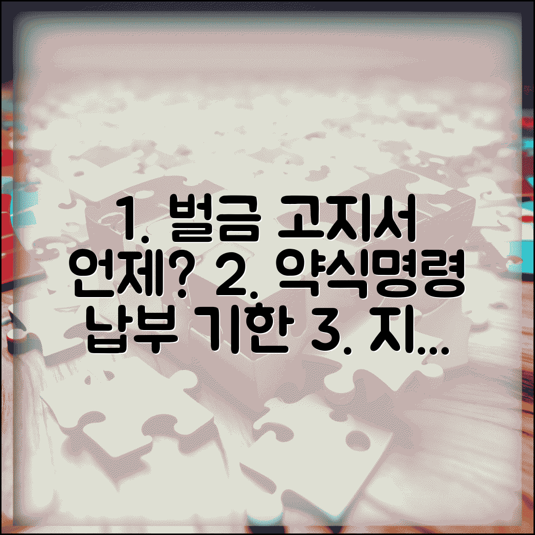 약식기소 벌금 고지서 언제 | 약식명령 벌금 납부 기간