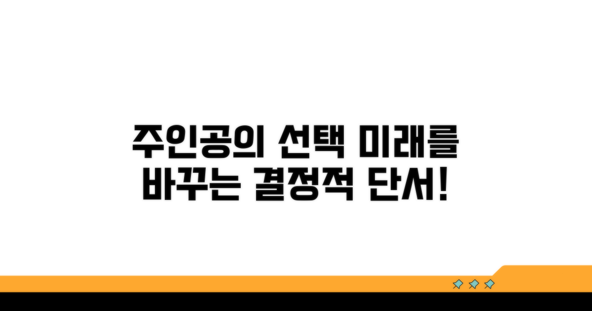 주인공의 선택, 미래를 바꾸는 단서