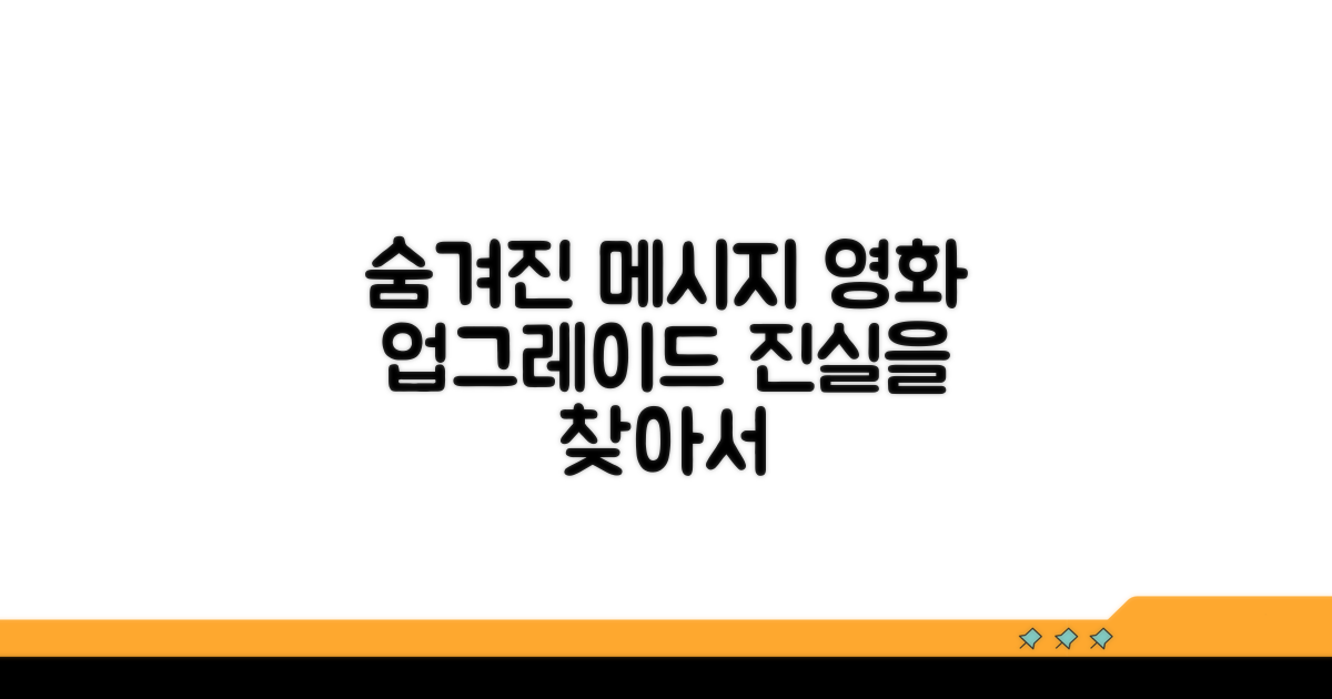 영화 업그레이드, 숨겨진 메시지 탐구