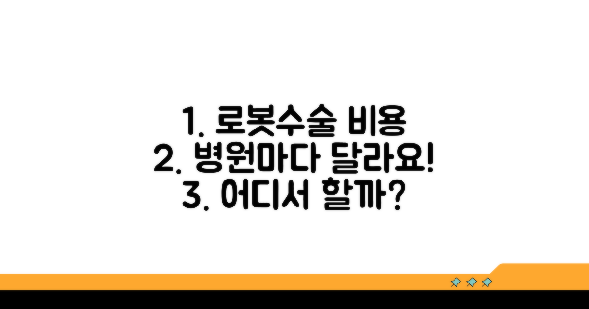 병원 선택이 로봇수술 비용 좌우