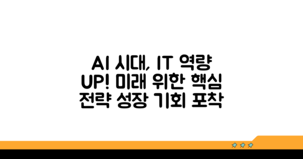 미래를 위한 IT 역량 강화 전략