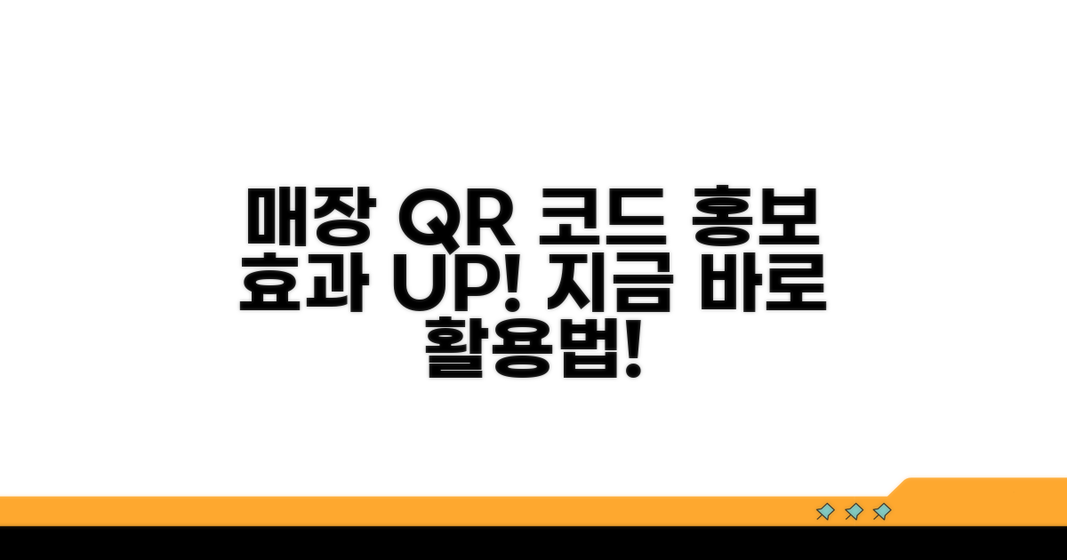 매장 홍보 QR코드 활용법