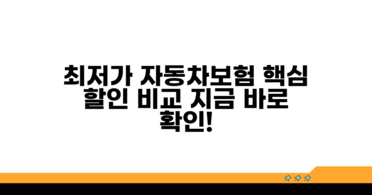 온라인 자동차보험 할인 혜택 비교
